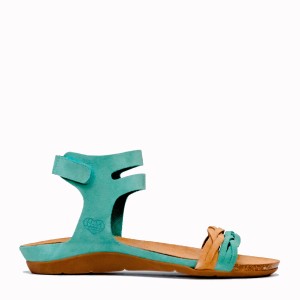 Neus water-tan suede bio sandal