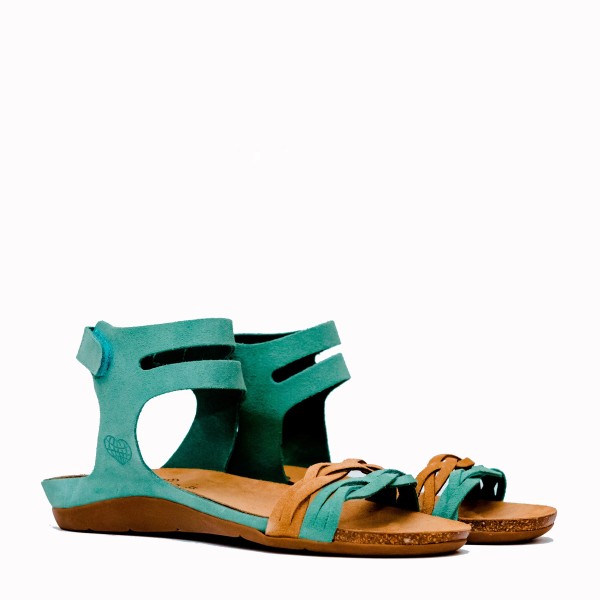 Sandalia Neus bio serraje agua-tan | TakeMe® 2