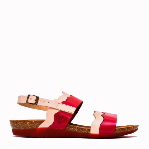 Sandalia Neus bio vaqueta red | TakeMe®