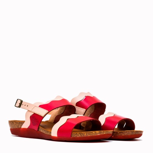 Sandalia Neus bio vaqueta red | TakeMe®