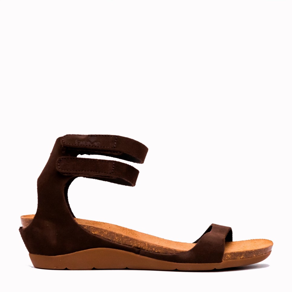 Carry Over brown suede bio sandal