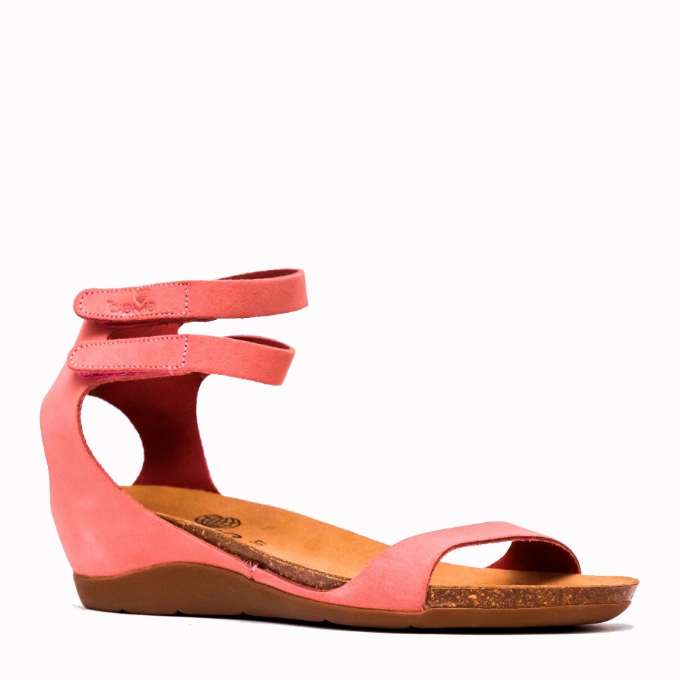 Sandalia Carry Over bio serraje rosa | TakeMe®