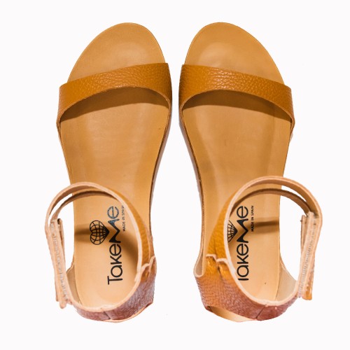 Torrevieja brown willer sandal | TakeMe®