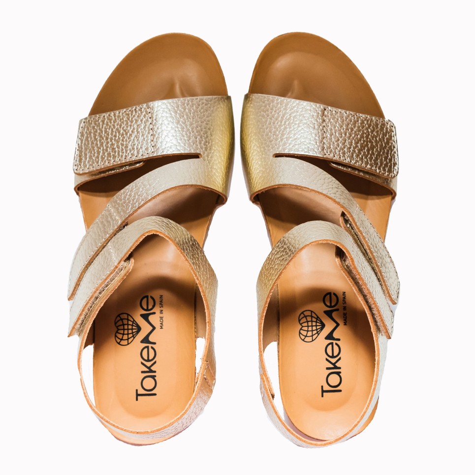 Arenales champagne willer sandal | TakeMe®