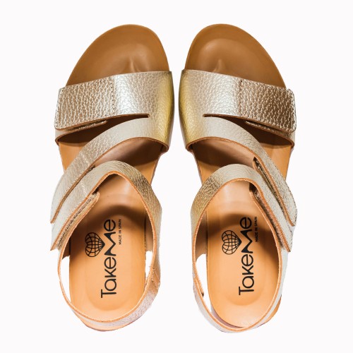 Sandalia Arenales willer champagne | TakeMe®