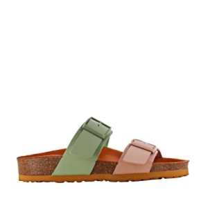 Antibes cow skin mint sandal