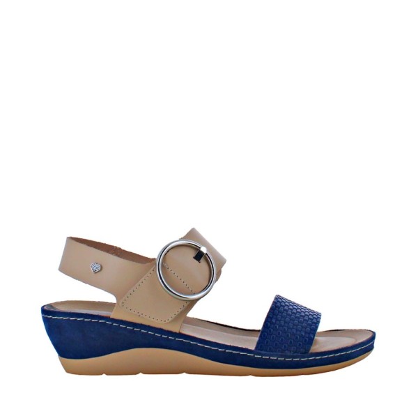 Sandalia Deauville napa cream