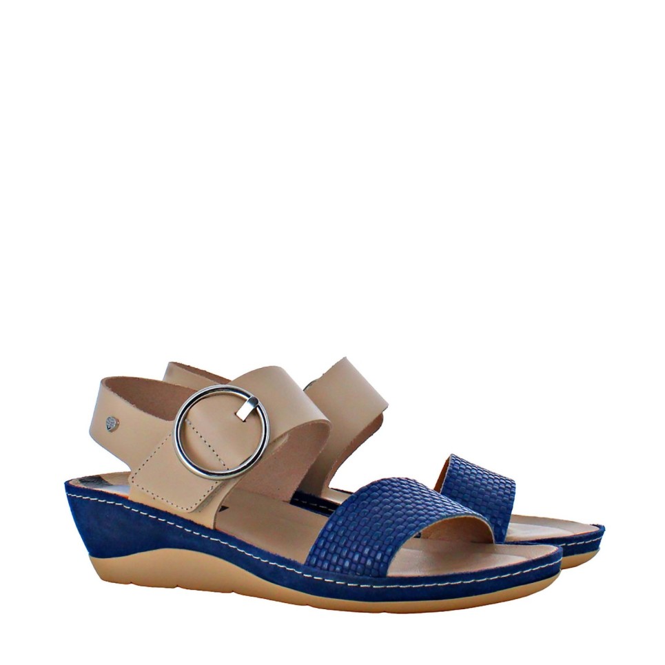 Sandalia Deauville napa cream