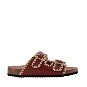 Sandalia Roscoff caprino cuero
