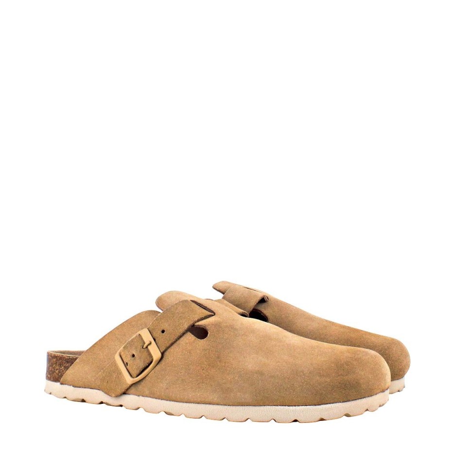 Tabarca mushroom suede mule