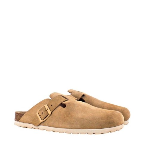 Tabarca mushroom suede mule