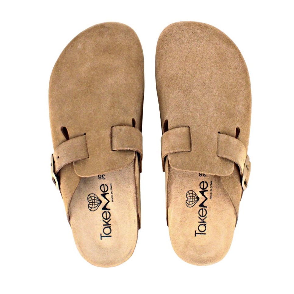 Tabarca mushroom suede mule