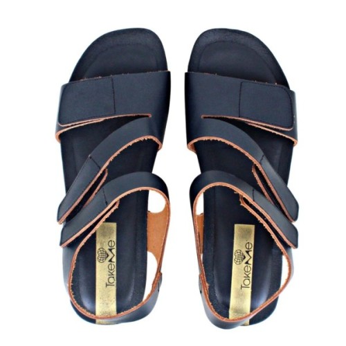 Marsella black dakar sandal