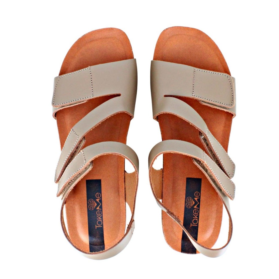 Sandalia Marsella dakar taupe